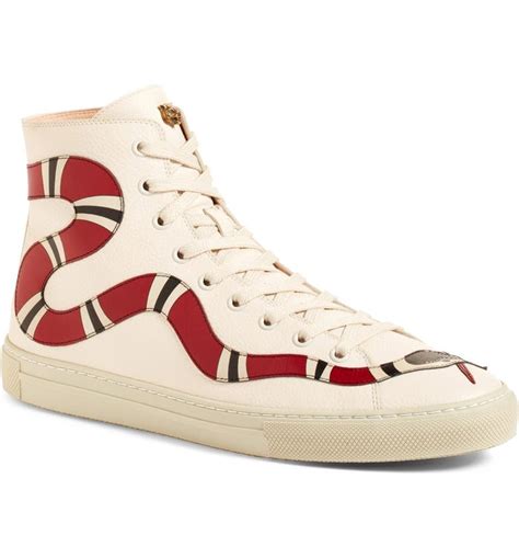 gucci snake sneakers fake|gucci snake high top sneakers.